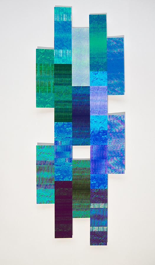 Entropic Understory R2 , Archival Pigment Print Cut-out, 82cm x 30 cm, 2024